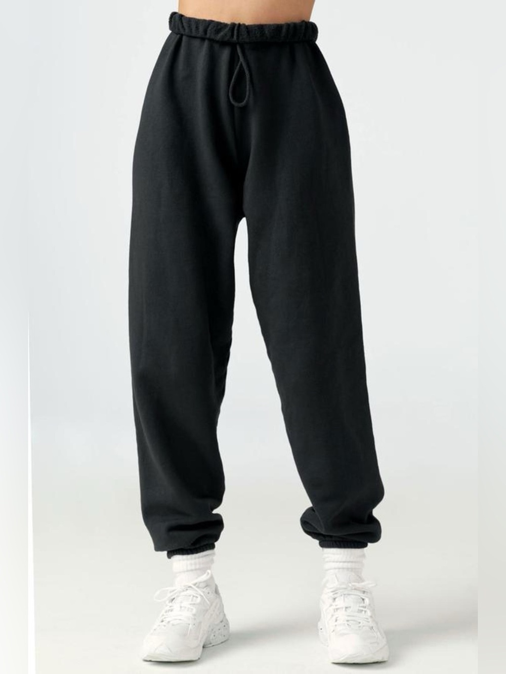 Joah brown black joggers size small!